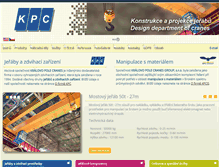 Tablet Screenshot of kpc.cz